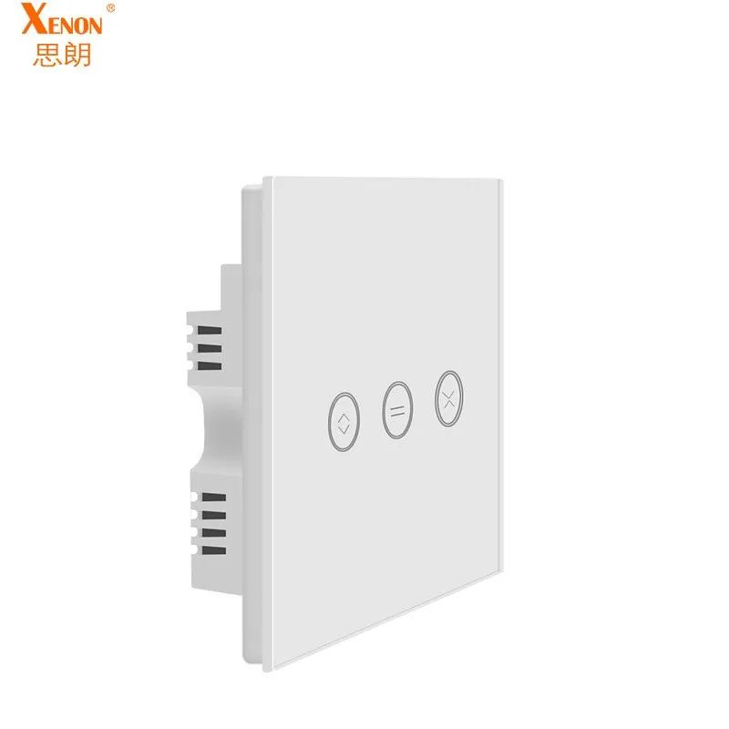 Smart Curtain Motor Control Panel Switch Mobile Phone Remote Control Common Curtain Motor Touch Smart Switch Panel