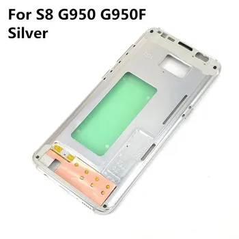 

50pcs/lot Rufurbish New Middle Frame Chassis Plate Bezel For Samsung Galaxy S8 G950F Back Housing