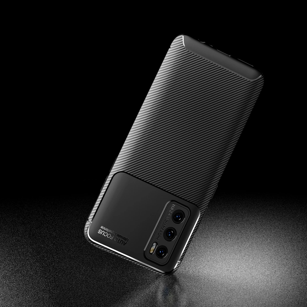 Роскошный чехол из ТПУ с узором углеродного волокна для VIVO V20 SE Y70 Solf