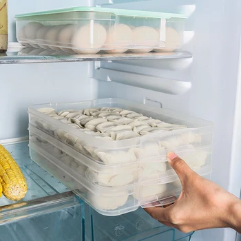 

Hot Sale Transparent Plastic Storage Box Kitchen Refrigerator Crisper Fridge Food Container Home Organizer Kitchen Gadgets