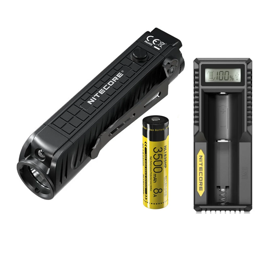 option 6 NITECORE P18 тактический фонарь XHP35 HD max 1800 люмен луч бросок 182 метров уличный фонарик для поиска правоприменения - Испускаемый цвет: option 6