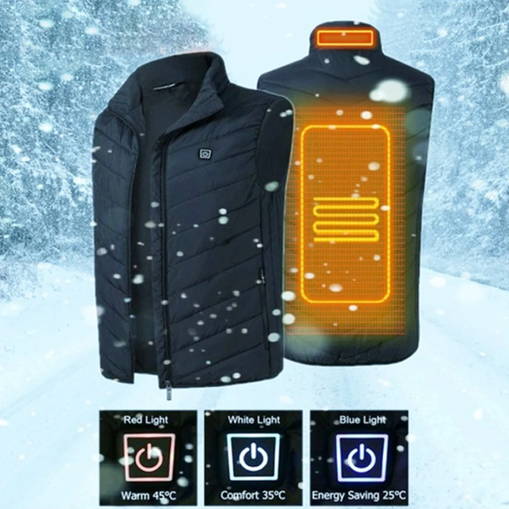 Heizung Weste mzynner der elektrische warme weste wiederaufladbare без рукавов weste chalecos para hombre jacke