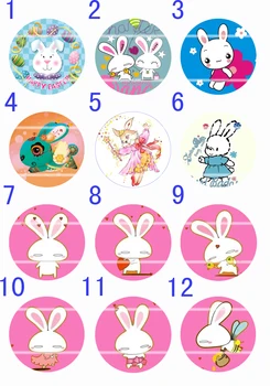 

Handmade Colorful picture Round Glass Cabochons Refrigerator magnet for Necklace Decoration and Phone Chain Accessaries298