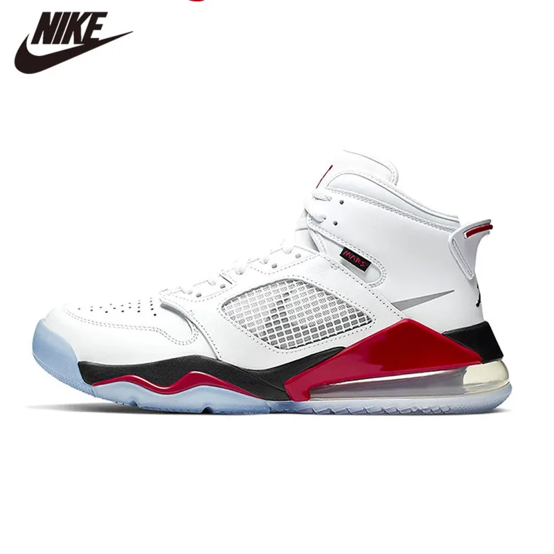 Air Jordan Mars 270 Mars белый красный Air cushion амортизирующие мужские баскетбольные кроссовки CD7070-100