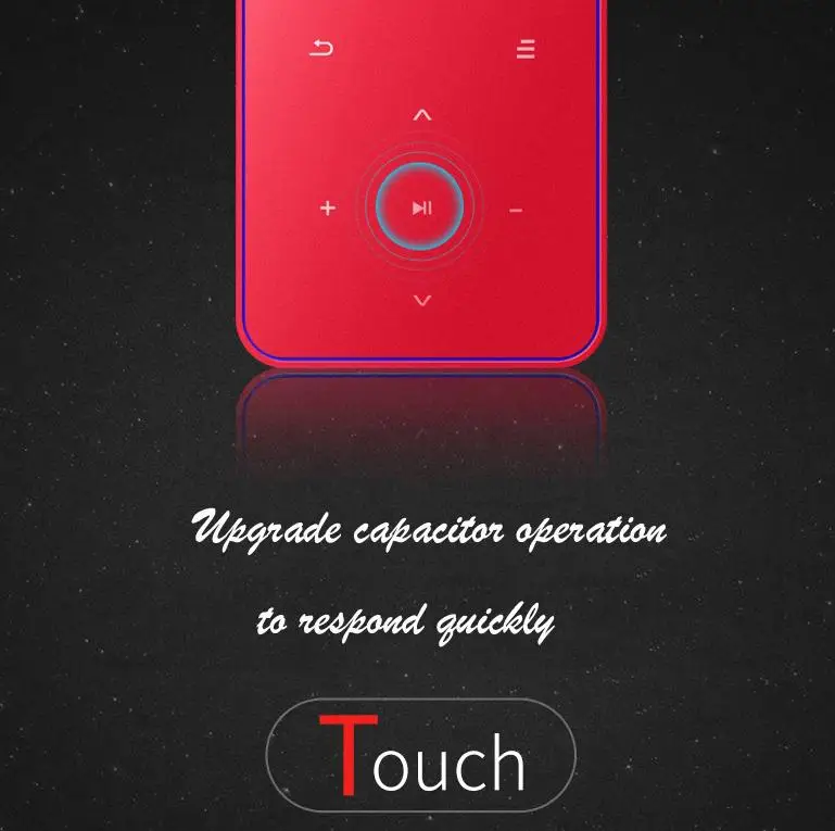 Yiwa Bluetooth Сенсорный экран MP3 MP5 плеер 8 Гб динамик HIFI Lossess портативный тонкий MP3 плеер с FM