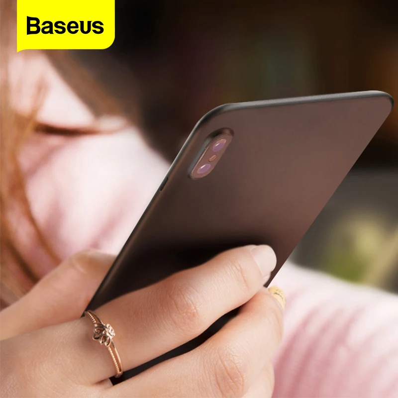 Phone Case For iPhone Xs Max Xr X S R Xsmax Coque Baseus Ultra Thin Slim Frosted Cover For iPhonexs Max Case For iPhonex Fundas Phone Case For iPhone Xs Max Xr X S R Xsmax Coque Baseus Ultra Thin Slim Frosted Cover For iPhonexs Max Case For iPhonex Fundas
