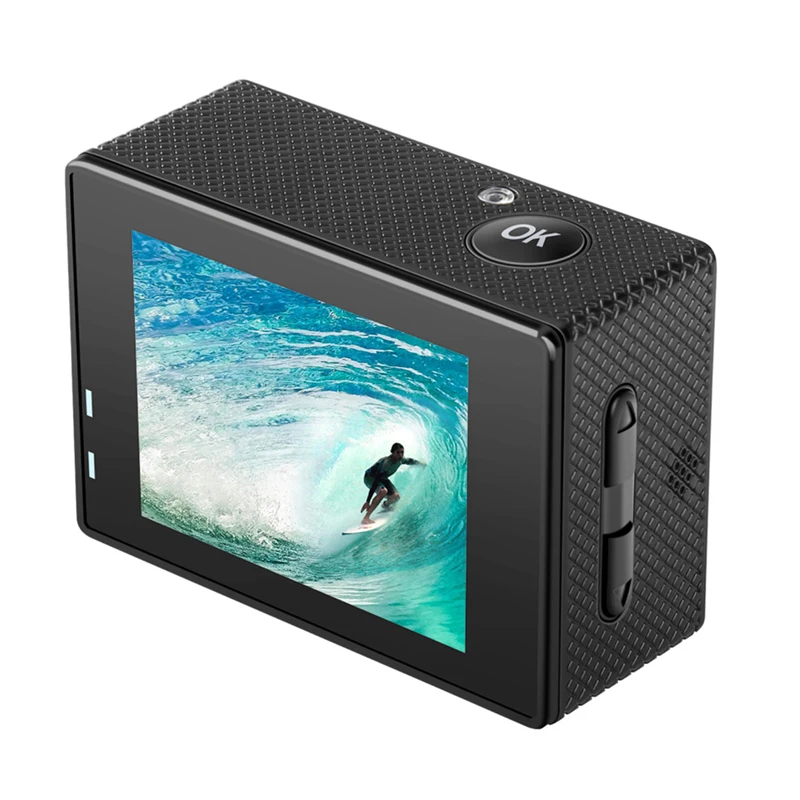 Go pro экшн-камера 2,4 Удаленная ультра 4 K/60FPS камера WiFi Спортивная экшн-видеокамера s 170D Подводная Водонепроницаемая камера