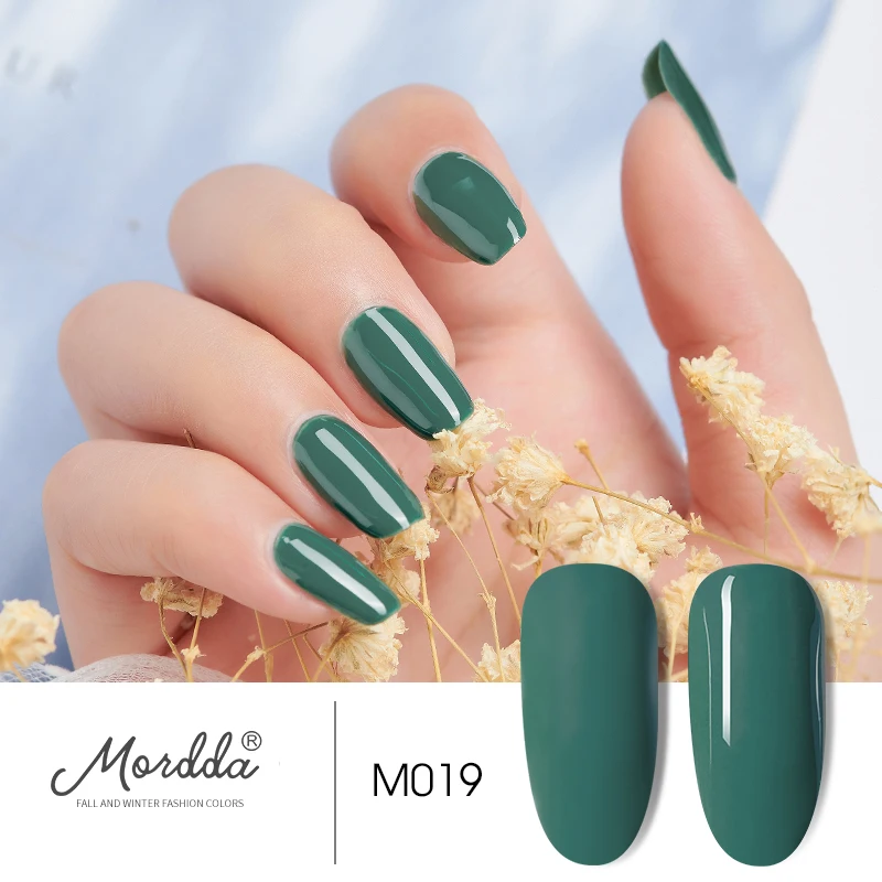 M-019 MORDDA 8 мл Гель-лак УФ светодиодный лак для ногтей для маникюра 60 цветов Гель-лак полуперманентный Гель-лак для ногтей инструменты для дизайна своими руками - Цвет: M-019