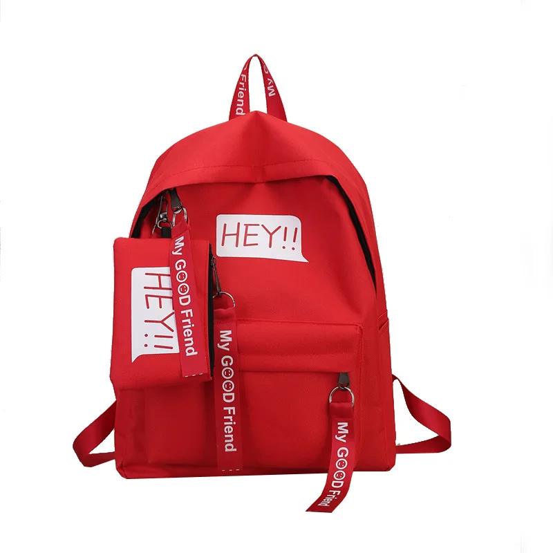 

2020 fashion unisex boys girls Junior canvas back packs school bag letter childrena school backpacks