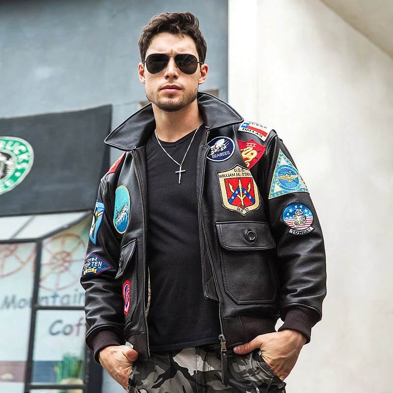 Chaqueta Bomber de invierno para hombre, chaqueta MA1 de piloto de la Fuerza Aérea, cálida Chaqueta Bomber de invierno para hombre, chaqueta MA1 de piloto de la Fuerza Aérea, cálida