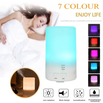 

125ml USB Ultrasonic Aroma Humidifier Mini Humidifier Essential Oil Aromatherapy Machine for Car Home Yoga Office Spa Bedroom