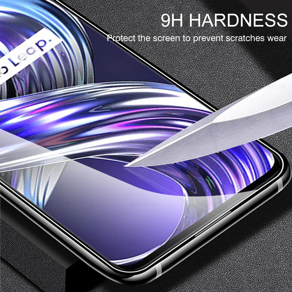 mobile phone screen protector 3 Pcs Realme8i 9H Protective Glass For Realme 8i Screen Protector Glas On Realme 8 Pro Realme8 5G 8Pro 8 i Tempered Glass Film 9 mobile screen protector