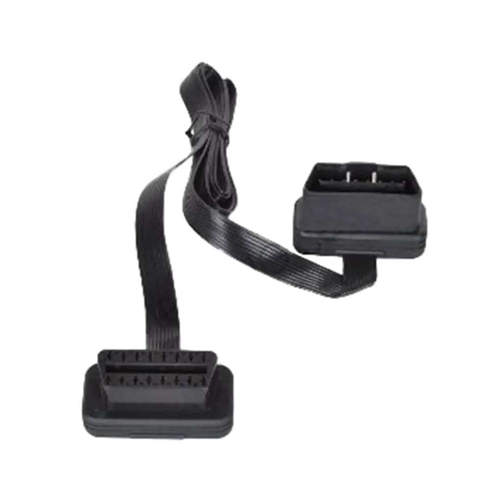Кабель автомобильный адаптер OBD-II OBD2 16-контактный диагностический внешнего к внутреннему диагностический кабель-удлинитель для 16-контактный диагностический разъем из АБС-пластика