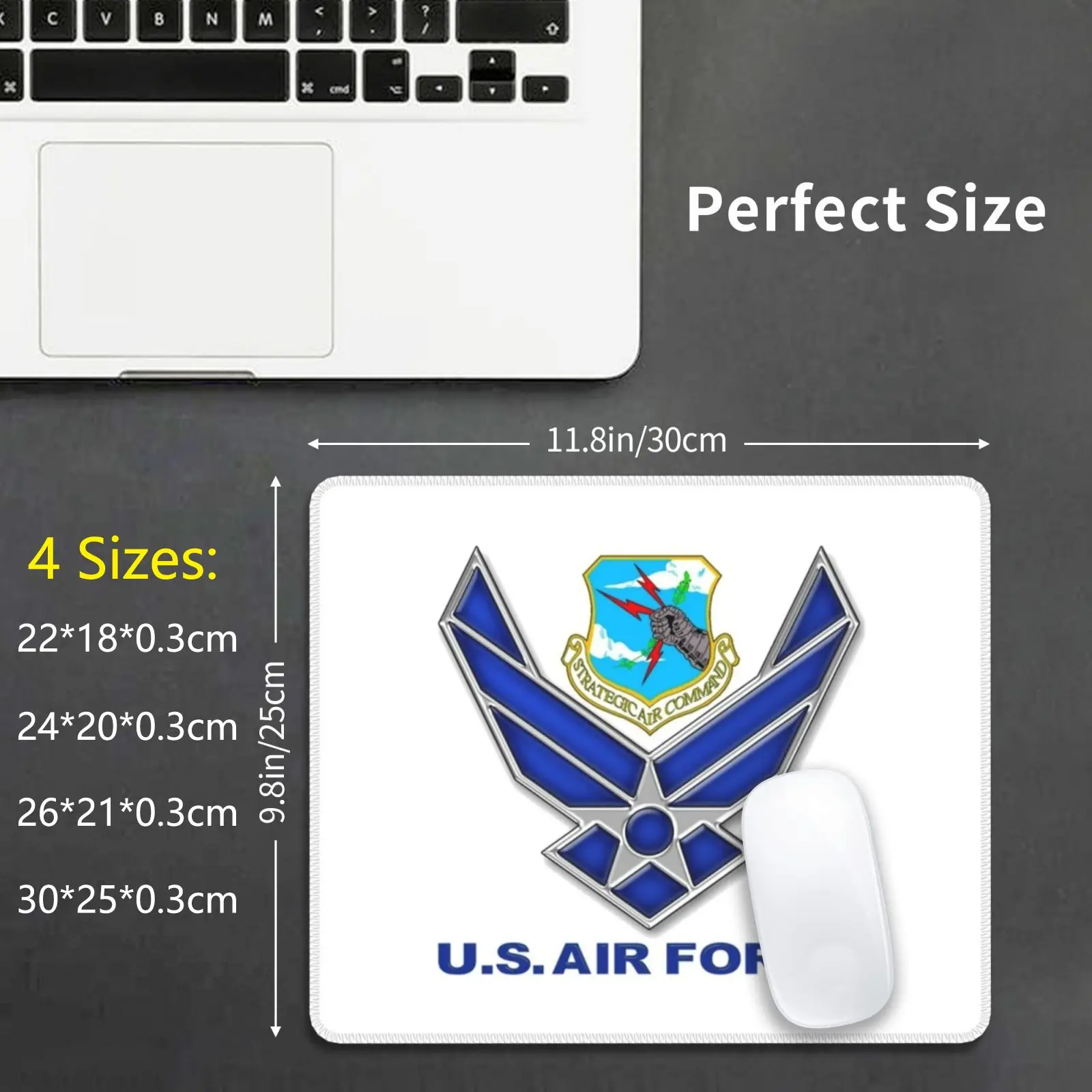 Comando Aereo Tattico (Sac) Crest Mouse Pad Stampa Fai Da Te Usaf Us Air Force Air Force Sac Aria Tattica