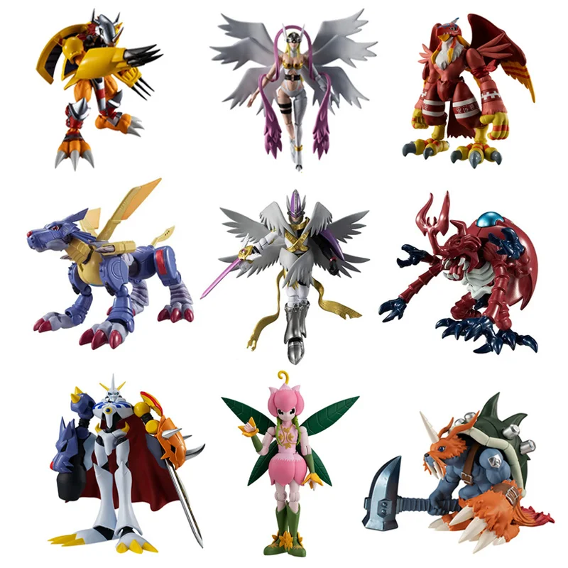 Экшн-фигурка Bandai Digimon Adventure модель в сборе игрушки SHO DO Series 01 02 03 варгреймон нгемон