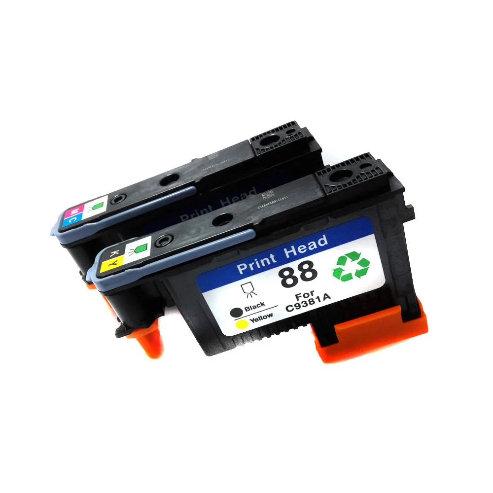 Печатающая головка совместима с hp88(пурпурный/голубой) C9382A для 88 OfficeJet Pro L7380/L7580/7590/L7480/L7590/K550