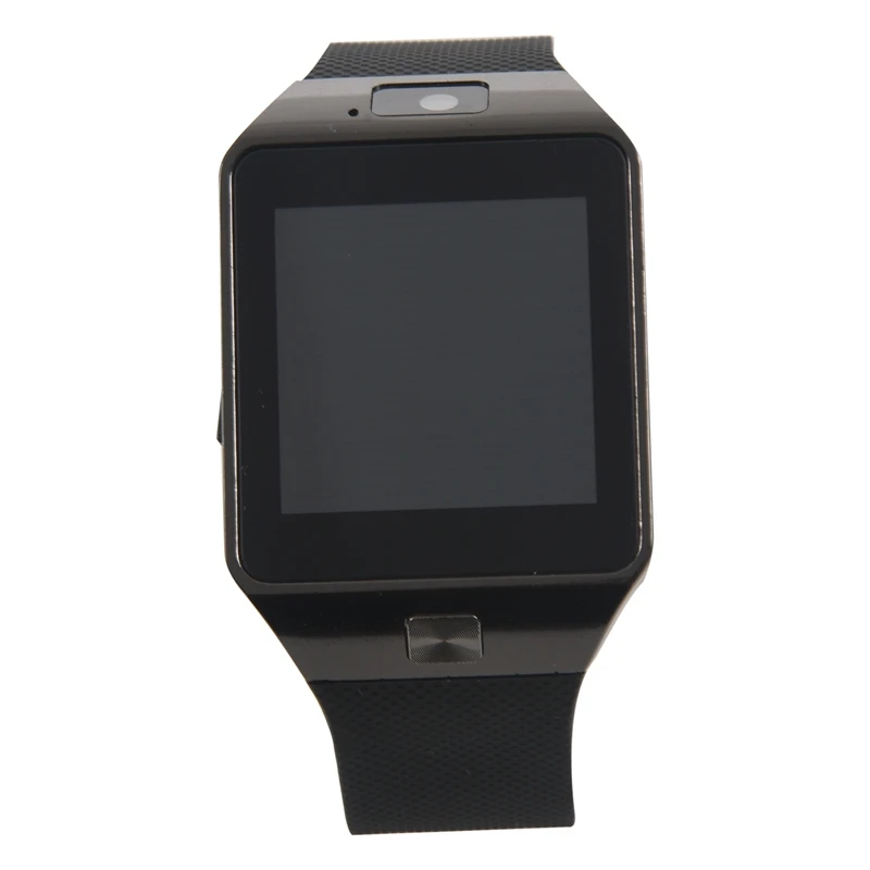 

Bluetooth Watch Smart Watch Phone DZ09 TF SIM Card Holder HD Sync Caller SMS for Android Phone-Black