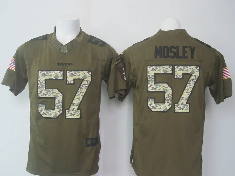 Новое поступление, высокое качество, Stitiched, Baltimore, Joe Flacco, C J Mosley Jersey - Цвет: Фиолетовый