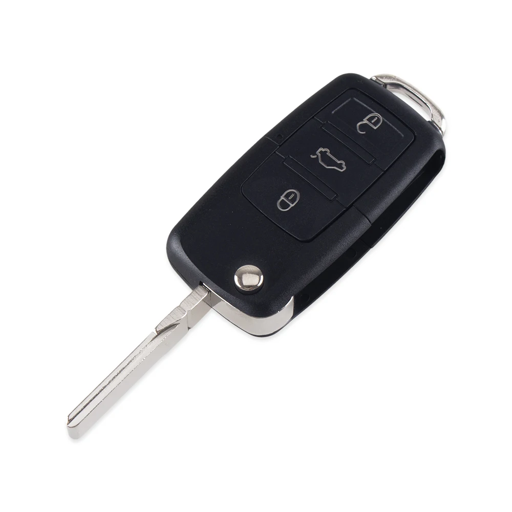 KEYYOU 2/3 кнопки флип дистанционный брелок 434 МГц ID48 чип для VW Beetle Bora Golf Passat транспортер поло Contro; ключ