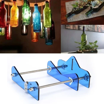 

Stainless Steel Glass Bottle Cutter Tools Thickness 2-12mm Wine Bottle Strong Toughness Glass Portable Cutting Tools