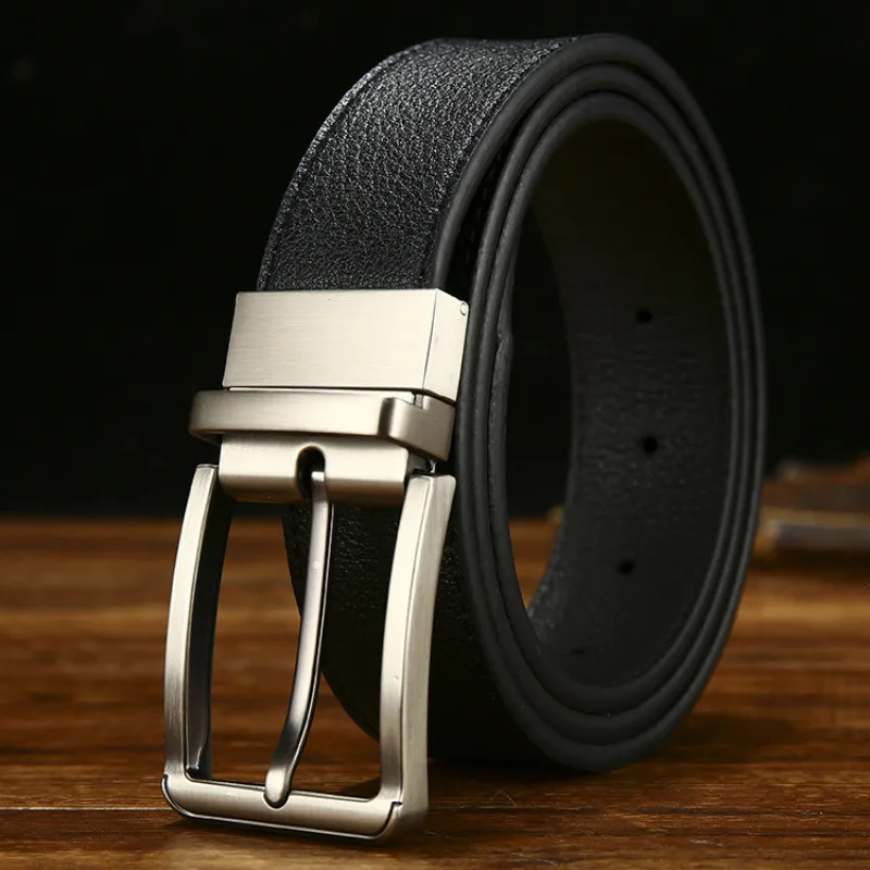 Peikong brand leather belt men belt male genuine man belts  strap luxury pin buckle belts for men Cummerbunds ceinture homme
