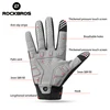 ROCKBROS Cycling Gloves Shockproof Wear Resistant SBR Men Women Full Finger Windproof Gloves Breathable Lengthen  Warm MTB Glove 2