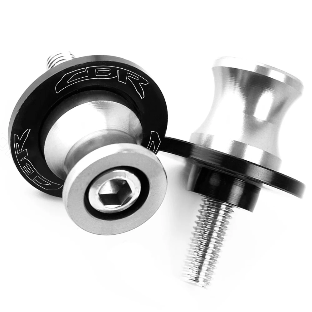 8 mm sliver Винты для мотоцикла, 6 мм, 8 мм, 10 мм, маятник, катушки, слайдер, винты для HONDA CBR 600 F, F2, F2, F3, F4, F4i, CBR125R, CBR300R - Цвет: 8 mm sliver