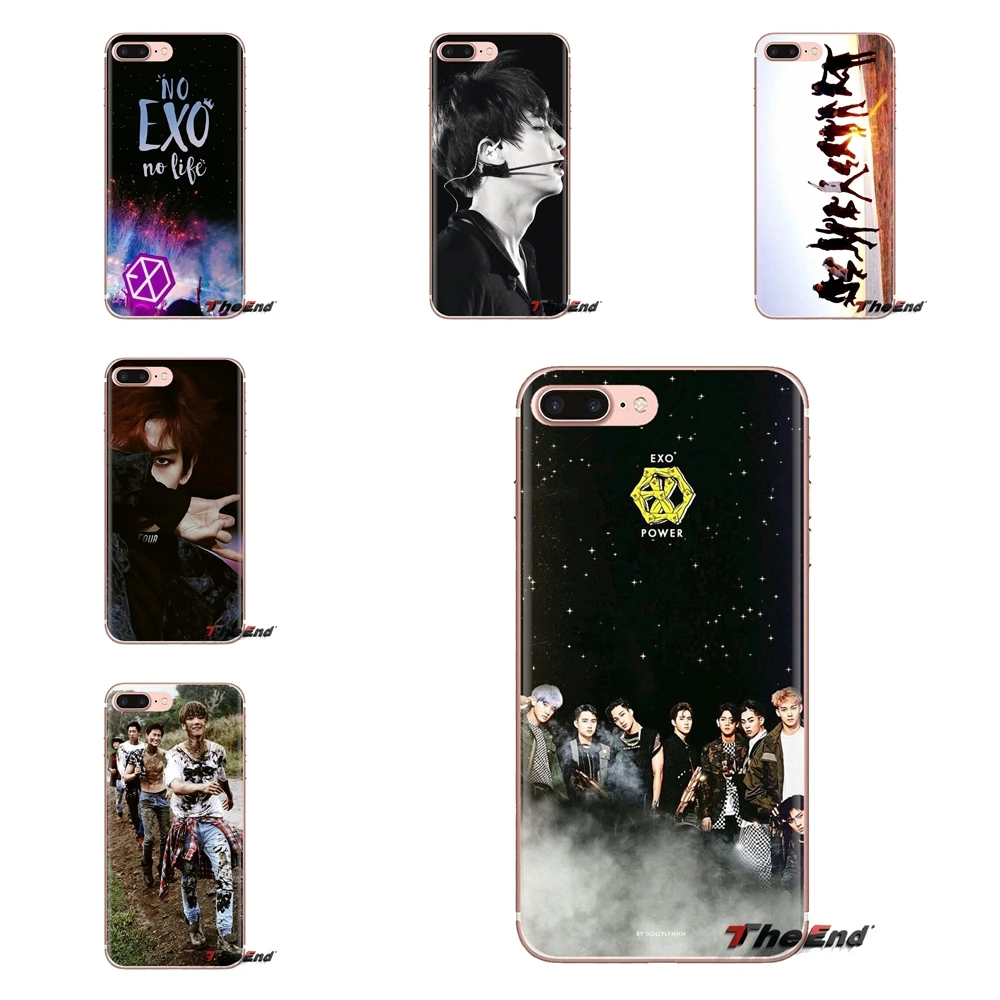 For Huawei Nova 2 3 2i 3i Y6 Y7 Y9 Prime Pro GR3 GR5 2017 2018 2019 Y5II Y6II EXO Poster Soft Transparent Cases Covers |