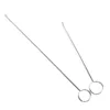 1/2pcs Stainless Steel Sewing Loop Turner Hook For Turning Fabric Tubes Straps Belts Strips For DIY Handmade Sewing Tool ► Photo 1/6