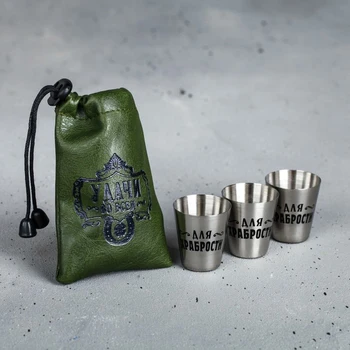 

A set of shots "Good luck in everything", 30 ml, 3 pcs.