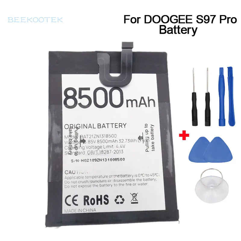 

Новинка, оригинальный аккумулятор DOOGEE S97 Pro, внутренняя батарея для мобильного телефона, запасные аксессуары для ремонта и ремонта телефонов Doogee S97 Pro, 6,39 дюймов