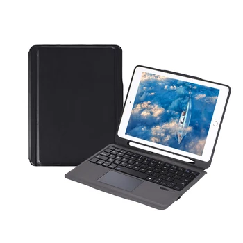 

Case for iPad 9.7 2017 2018 iPad Air2 iPad Pro 9.7 with Touch Pad Pencil Holder Wireless Keyboard Slim Leather Case