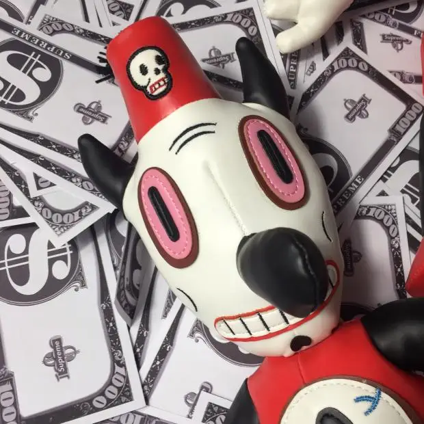 Gary baseman Toby PU кожаная кукла 35 см Stance Кукла Плюшевая Игрушка Новинка 1 шт