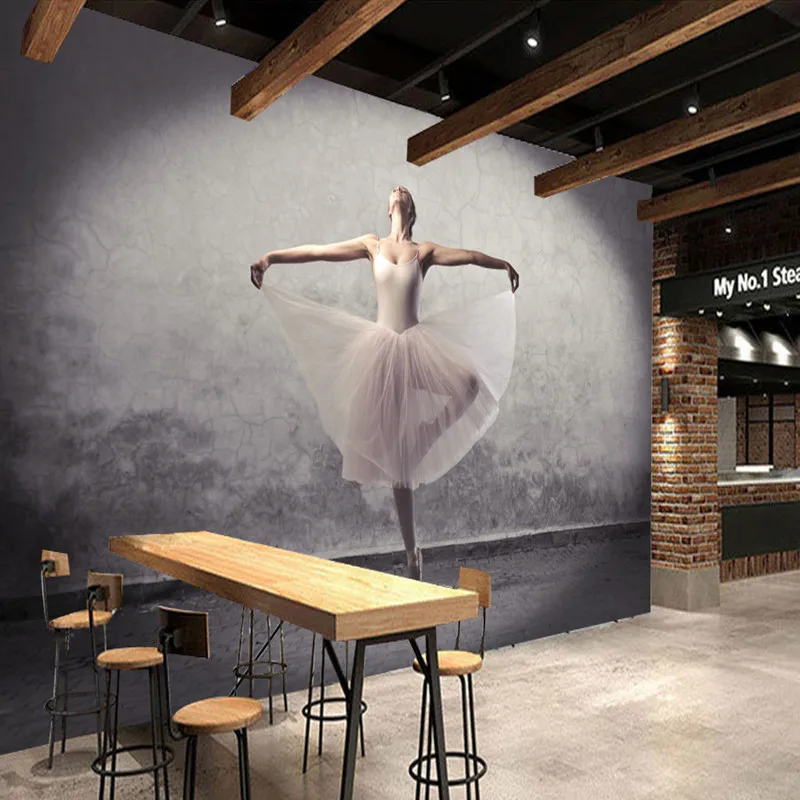 3D-Stereoscopic-Wallpaper-Vintage-Photo-Wall-Mural-Living-Room-Coffee-Shop-Wallpaper-3D-Ballet-Dance-Room