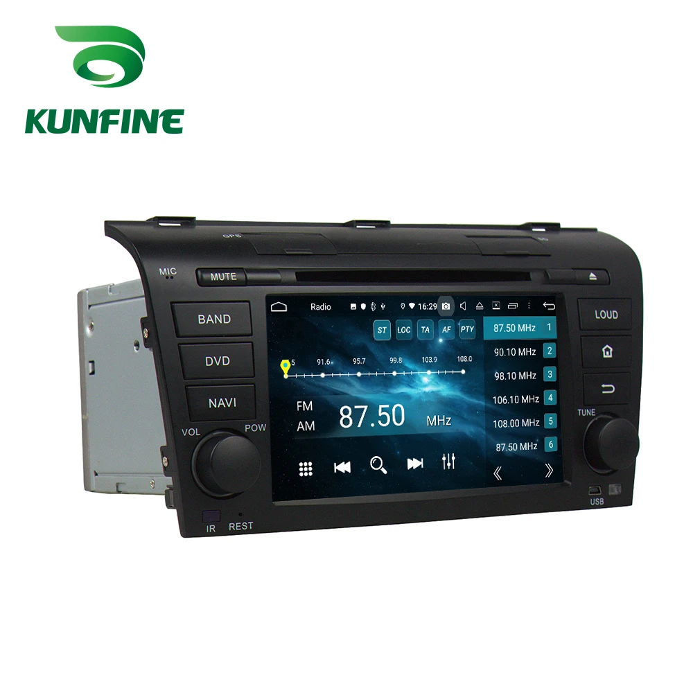 Flash Deal Android 9.0 Octa Core 4GB RAM 64GB ROM Car DVD GPS Navigation Multimedia Player Car Stereo for Mazda 3 2004-2009 Headunit Radio 1