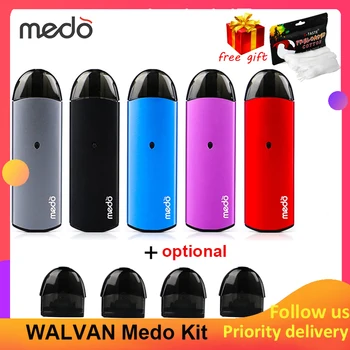

New arrival Pod system medo kit 500mah built-in battery with 2ml capacity 1.3ohm pod E-CIG vs justfog minifit /justfog q16