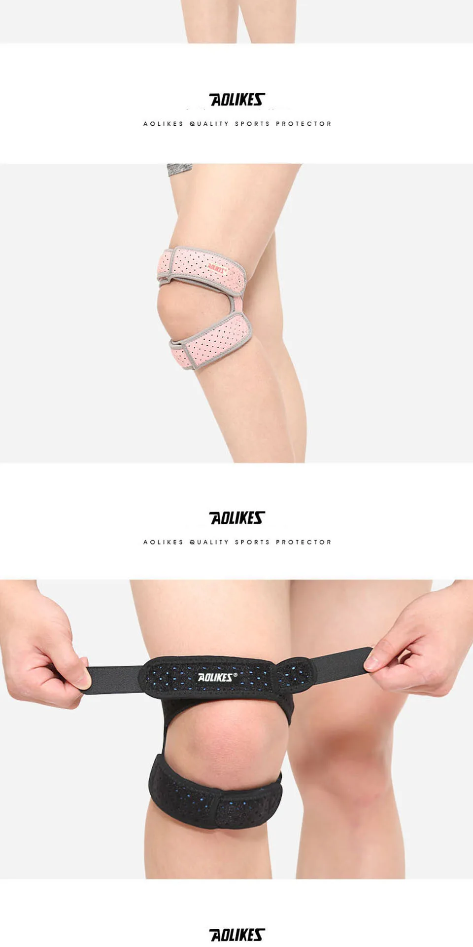 AOLIKES Knee Strap Support9