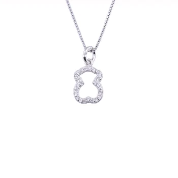 

925 Sterling Silver Tiny Minimalism Geometry Hoop Necklace For Women Irregular Pattern Femal Pendants Fashion Jewelry