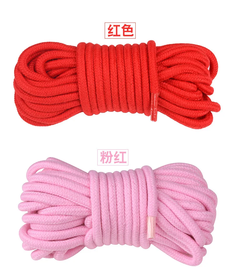 SM Bundle Bondage Rope 10 M Cotton Rope Fun Cotton Hands, Feet And Body  Restraints With Fun Adult Products From Jiayuliu, $34.17