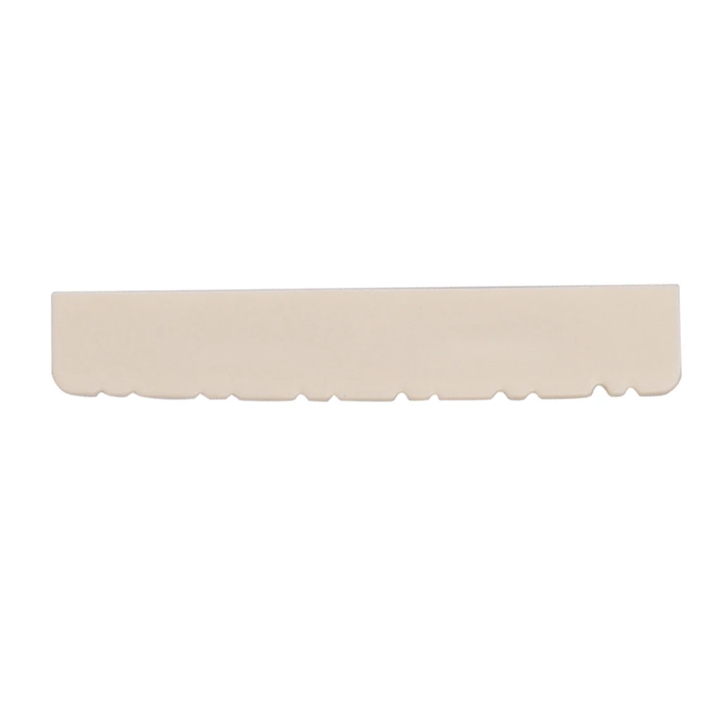 2 Pcs Dado Per 12 String Folk Chitarra Ponte Parts Acc