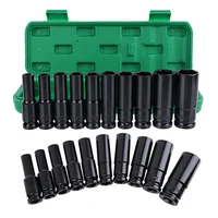 Electric Wrench Socket 1/2 Hex Wrench Socket Set for Electric Impact Wrench Drill Ratchet Spanner Sleeve Repair Tool Kit Spanner 1