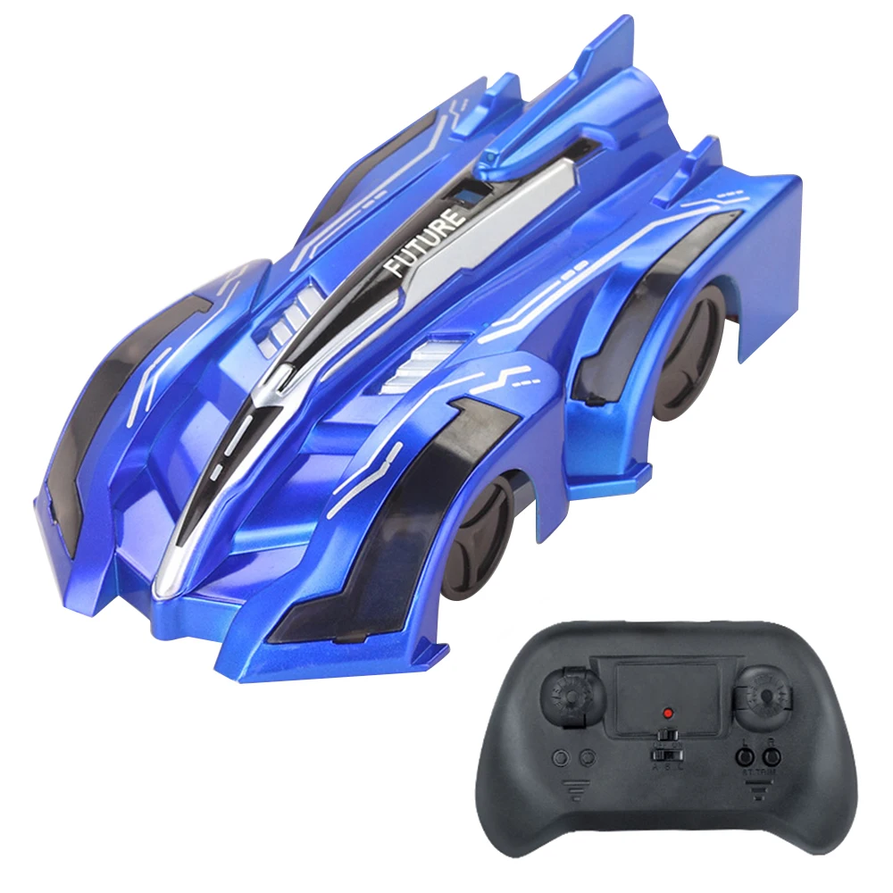Blue 15x8,5x5,5 см новые радиоуправляемые Игровые машинки с дистанционным управлением, противопотолочная Гоночная машина, электрические игрушки, машинка, авто подарки для детей, радиоуправляемые машинки - Цвет: Blue