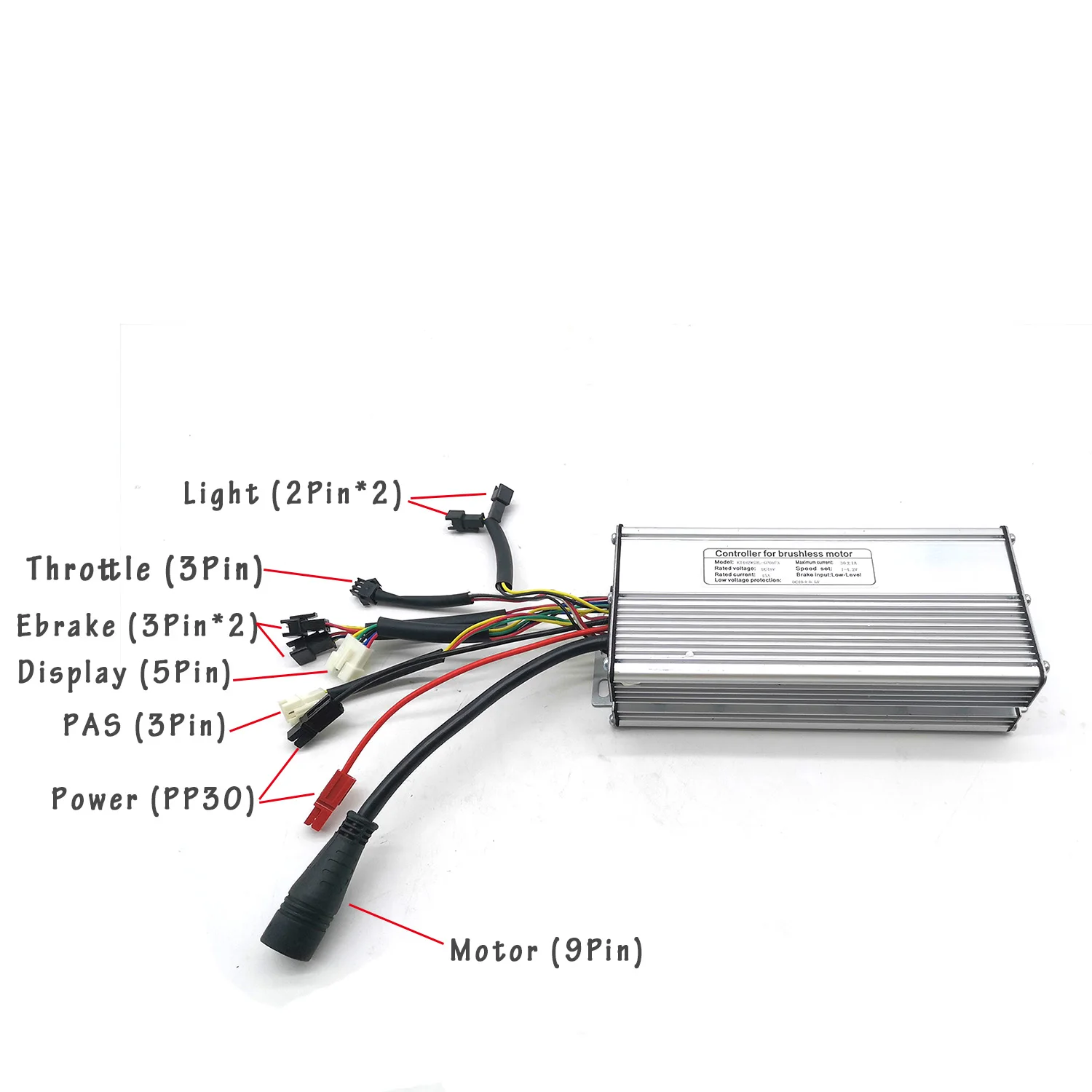 EJOYQI контроллер электровелосипеда 48V 30A Электрический велосипед KT Kunteng750W 1000W мотор 12 Mosfets Мотор Водонепроницаемый Разъем аксессуары