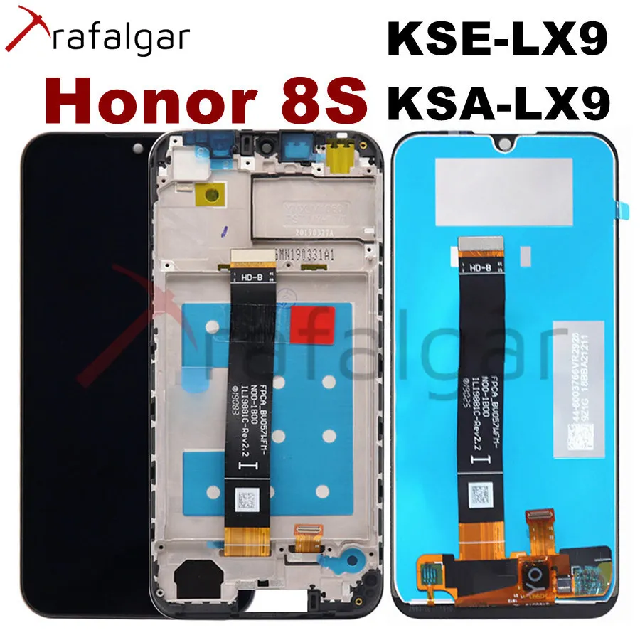 

For Huawei Honor 8S LCD Display Touch Screen Digitizer With Frame For Huawei Honor 8S LCD Screen KSE-LX9 KSA-LX9 Replacement