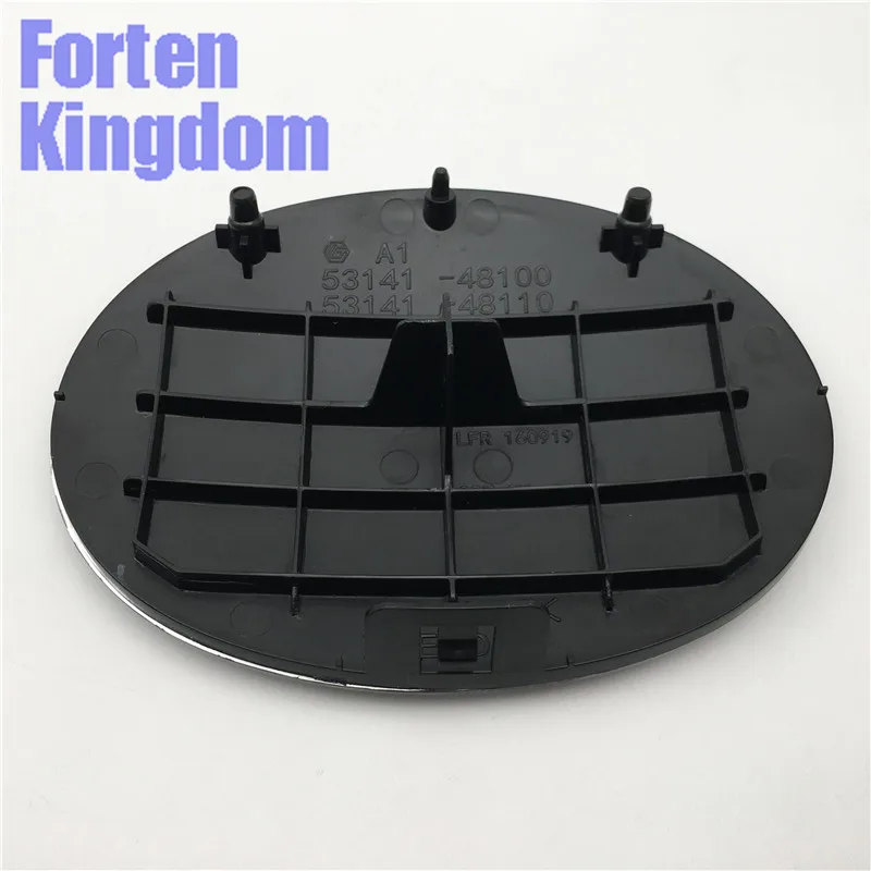 Forten Kingdom 1 шт. товар L логотип 165 мм Автомобиль Черный& Серебристый& Синий Передняя решетка гриль гибридная эмблема значок 90975-02125