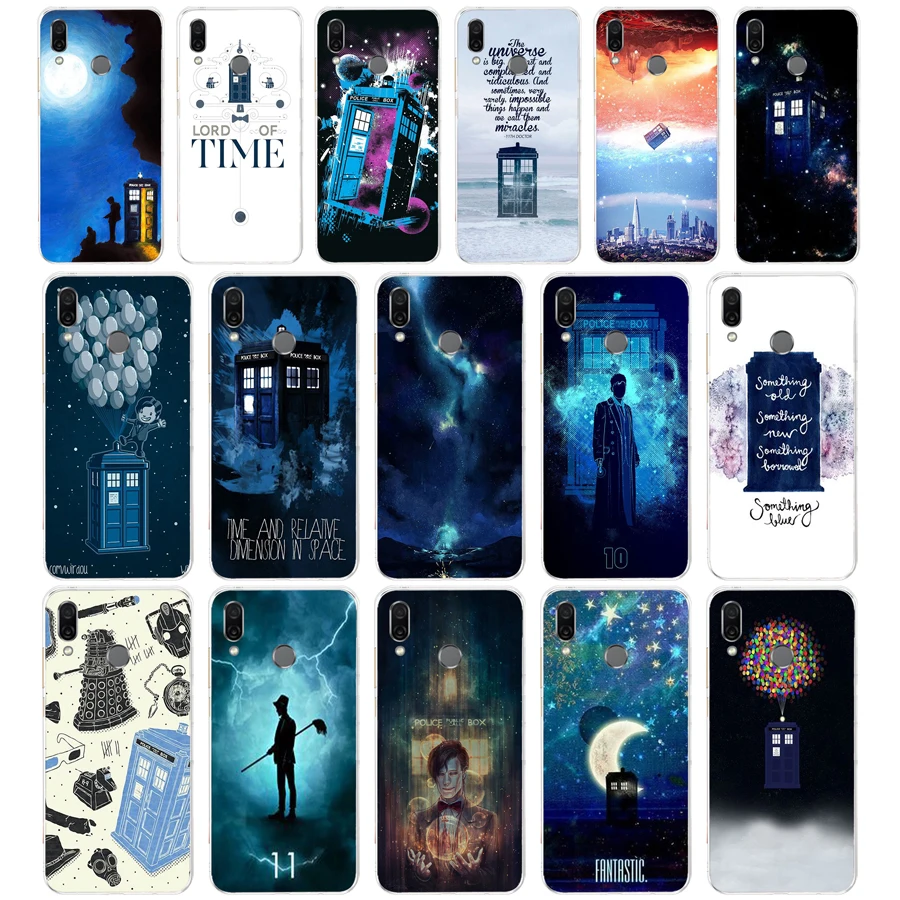 Чехол для телефона из мягкого силикона и ТПУ huawei Honor 8 Lite 8X 8s 9x 249FG Tardis Box Doctor Who gift |