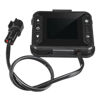 

Car LCD Switch Auto Truck Black Plastic 12V Air Parking Controller Switch