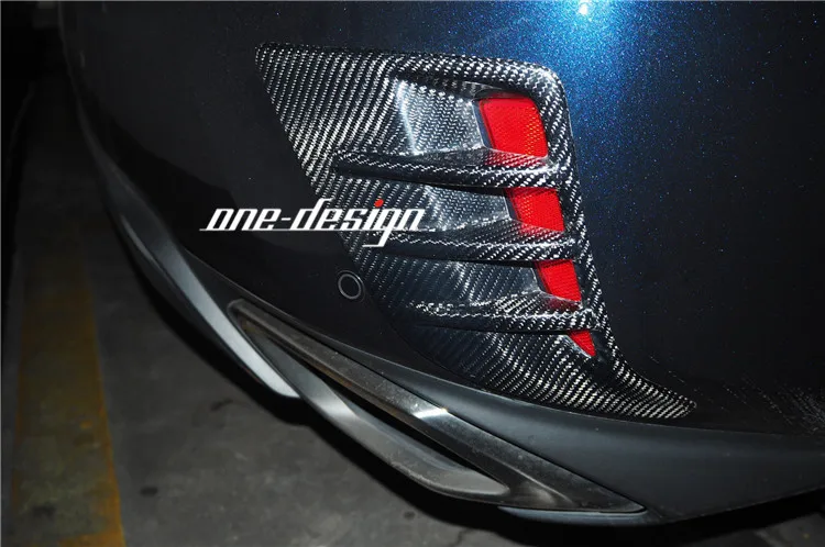 Подходит для Lexus RX RX300/RX450h модифицированный LX-MODE из углеродного волокна задний противотуманный фонарь рамка лампа абажур