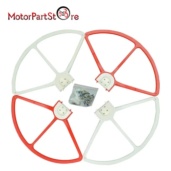 

White Red Quick Release Propellers Protection Guards Props Protective Damper Ring Protector for DJI Phantom 3 2 1