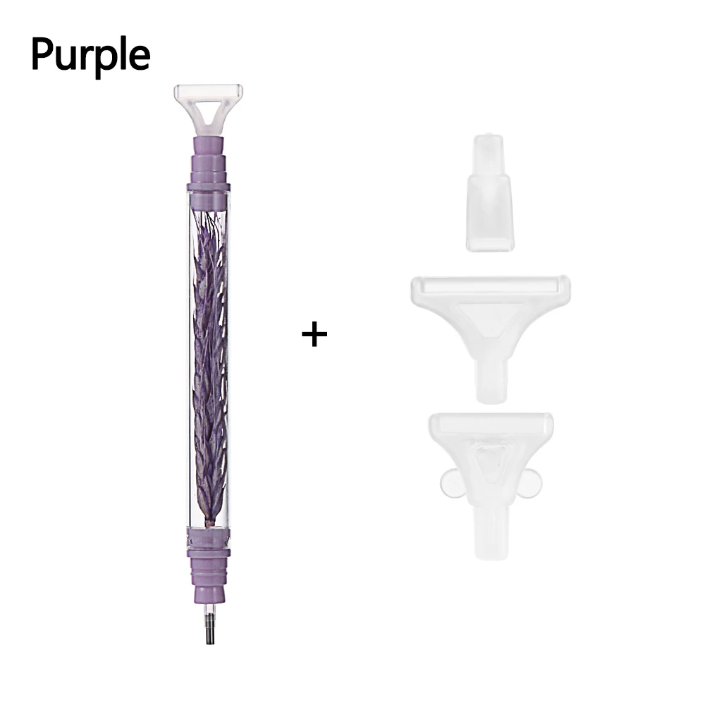 Crystal Double Head Point Drill Pen 5D Diamond Painting Pen DIY Arts Crafts Cross Stitch Embroidery Sewing Handmade Accessories 